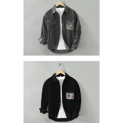 Andrew | Herren Retro Hemd | Langarm