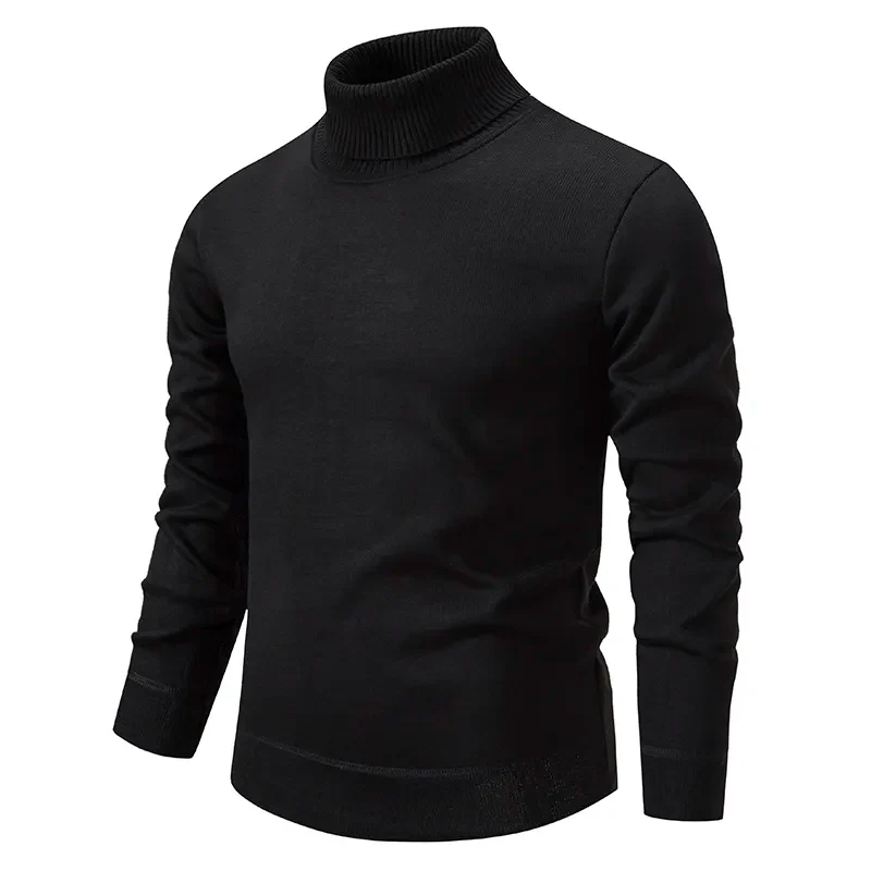 Arminius | Herren Rollkragenpullover Schwarz | Warme