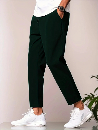 Bryce | Herren Schwarz Hose | Bequeme