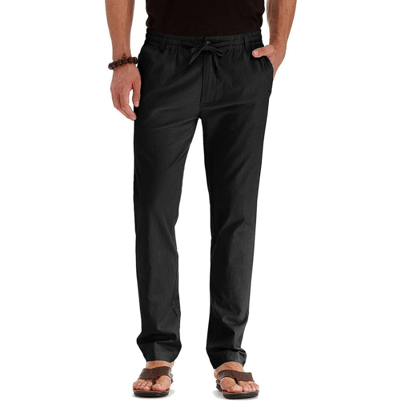 Barron | Herren Sommer Hose | Schwarz