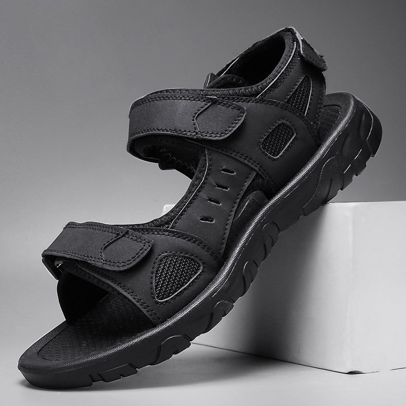 Cyrus | Herren Schwarz Sandalen | Outdoor