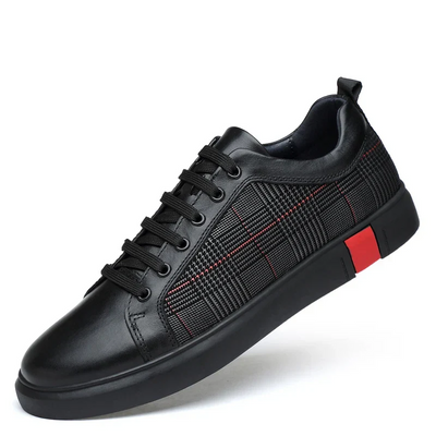 Jannis | Herren Schwarze Sneaker | Turnschuhe