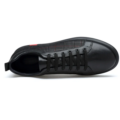 Jannis | Herren Schwarze Sneaker | Turnschuhe