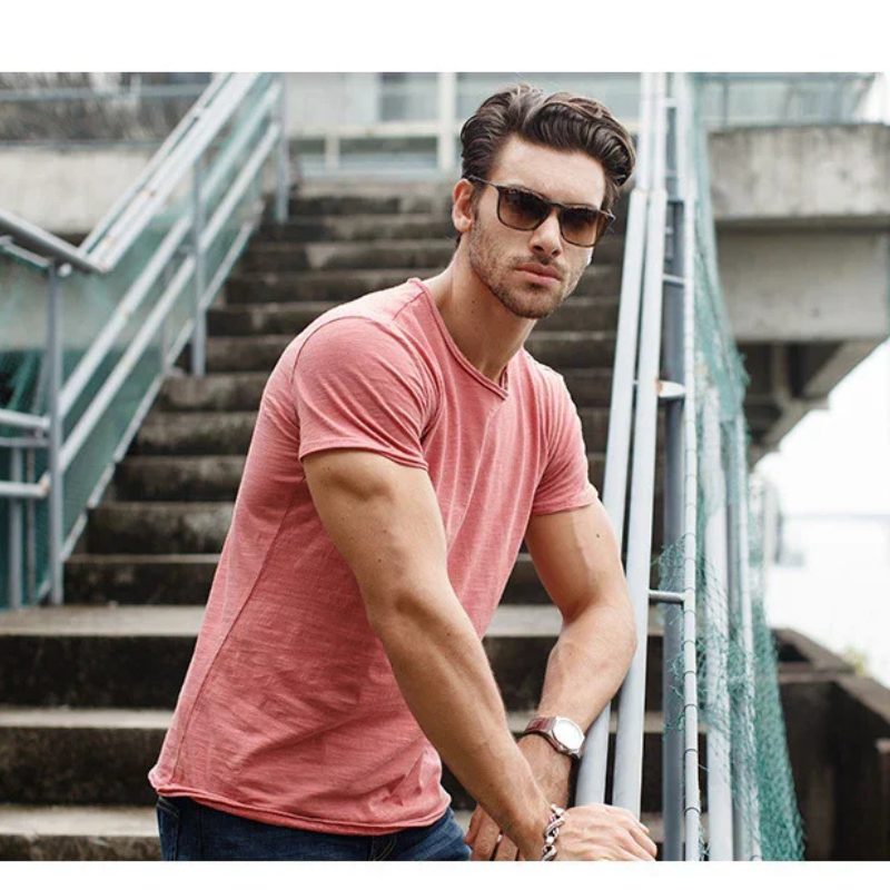 Mateo | Herren Slim Fit T-Shirt | Kurzarm