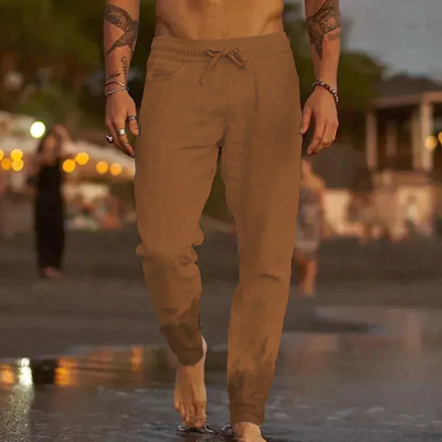 Jonathan | Herren Sommer Hose | Beige