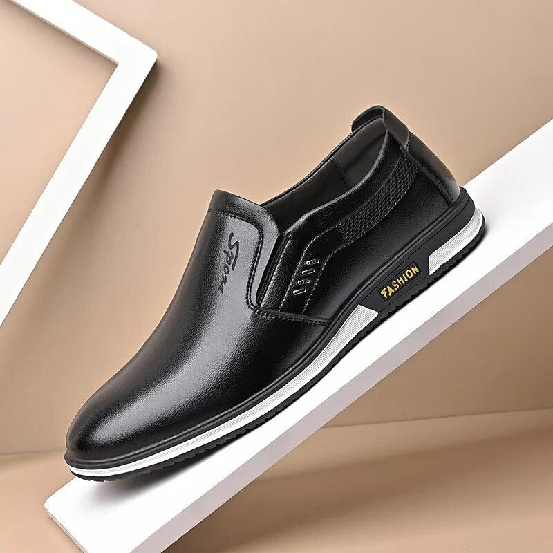 Luis | Herren Sommer Loafer | Schwarz