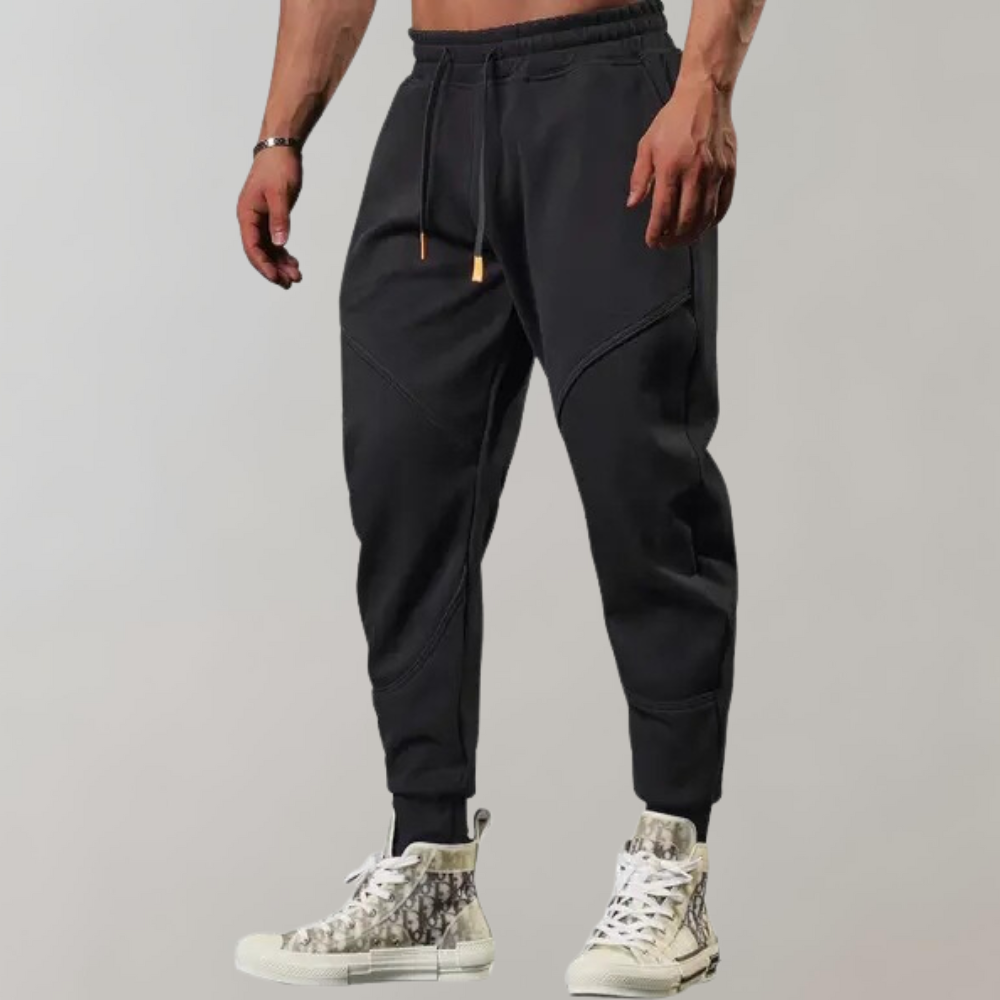 Max | Herren Sport Jogginghose | Schwarz