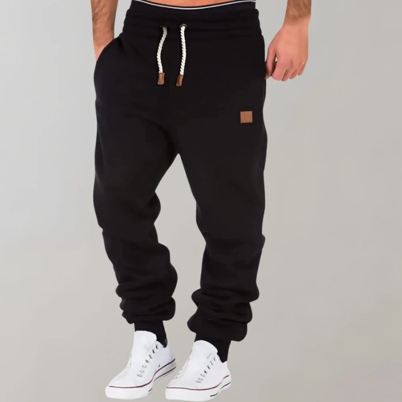 Neil | Herren Sport Jogginghose | Schwarz