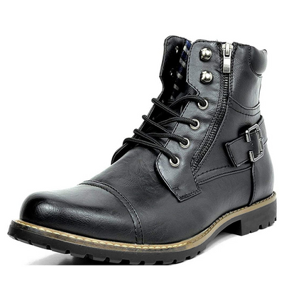 Laurence | Herren Stiefeletten Schwarz | Flach