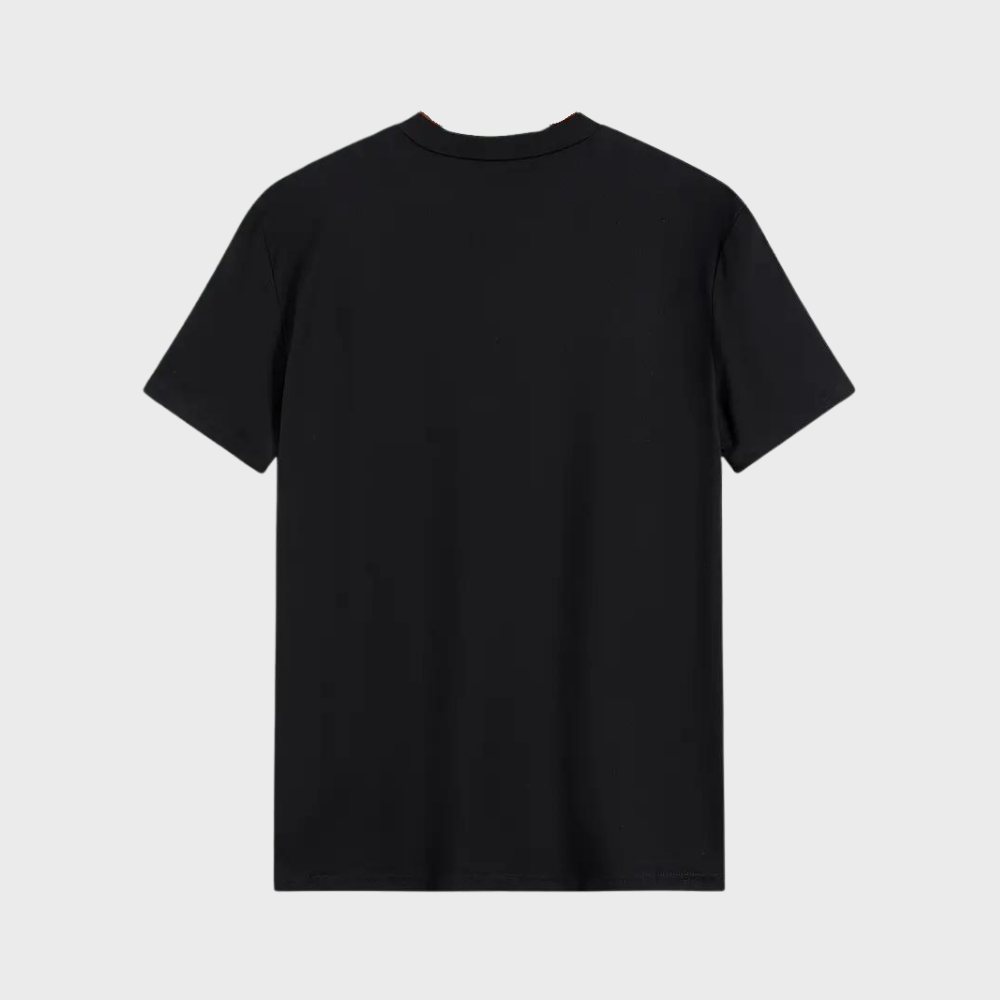 Hugh | Hochwertige T-shirt Herren | Schwarz