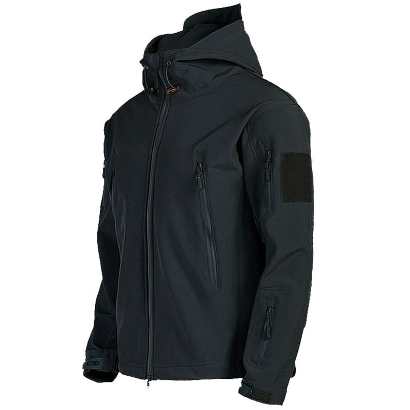 Levin | Herren Schwarz Windbreaker | Leichte Jacke