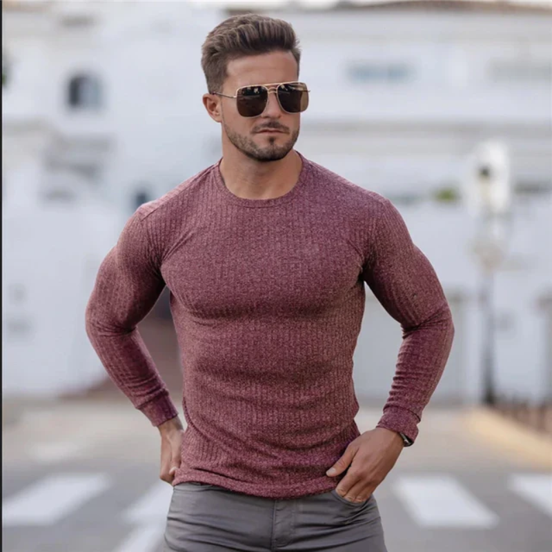 Cuno | Herren Weiß Sweatshirt | Langarm