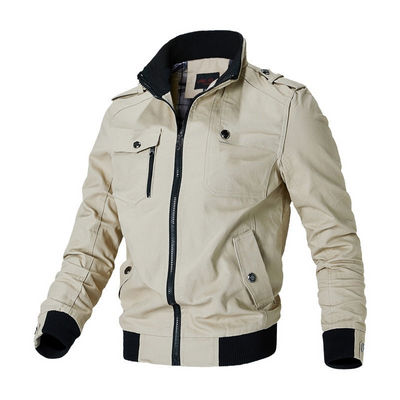 Gerald | Herren Winter Bomberjacke | Schwarz