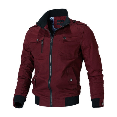 Gerald | Herren Winter Bomberjacke | Schwarz