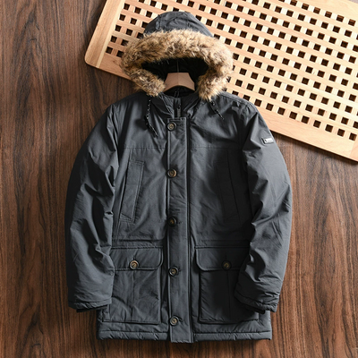 Karlos | Herren Winter Parka | Schwarz