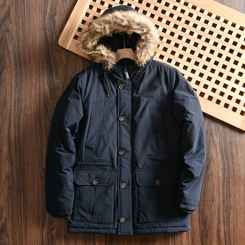 Karlos | Herren Winter Parka | Schwarz