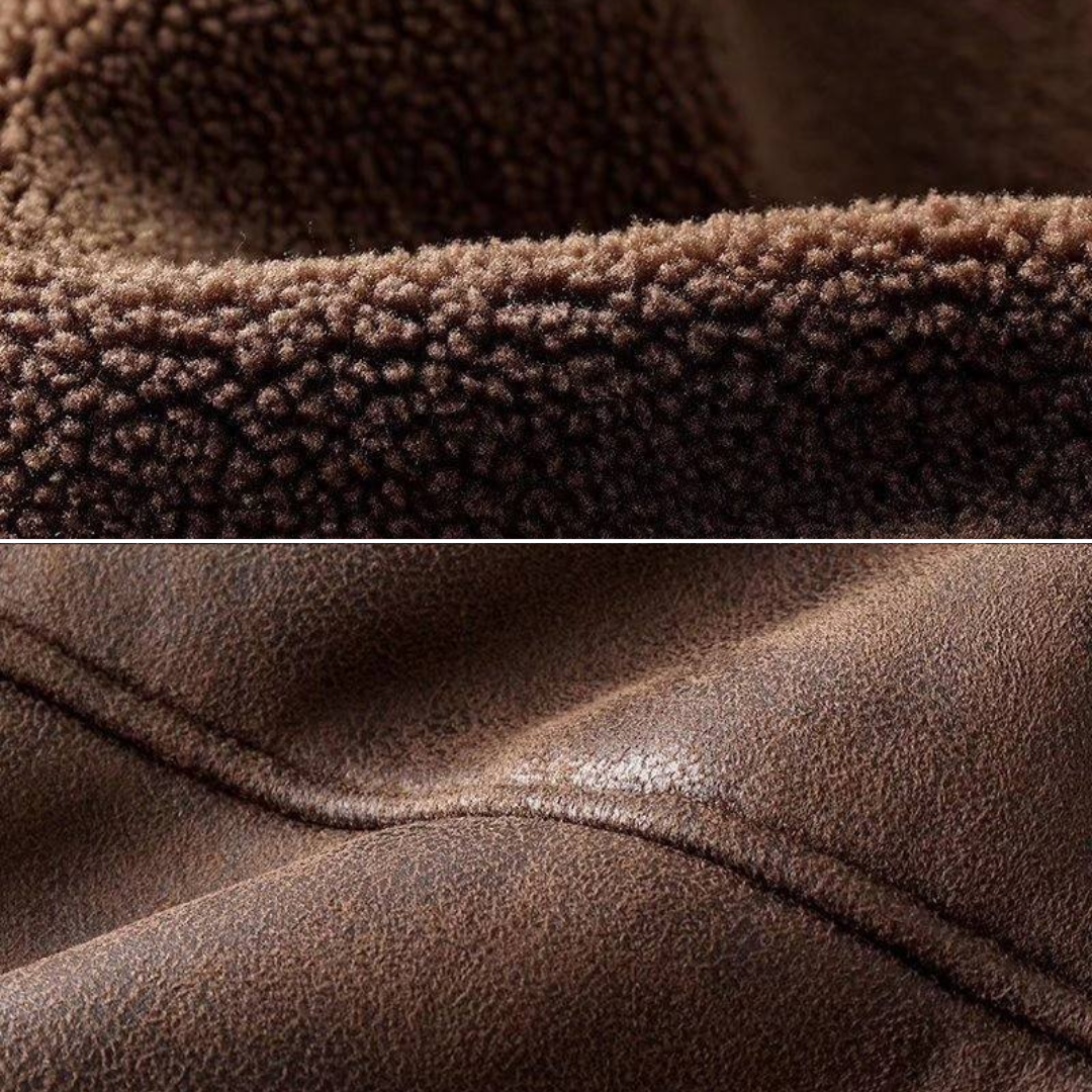 Avelena | Sherpa Jacke Herren