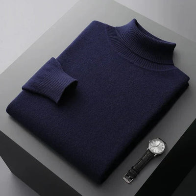 Rollkragenpullover Herren Klassisch | Schlichtes Design