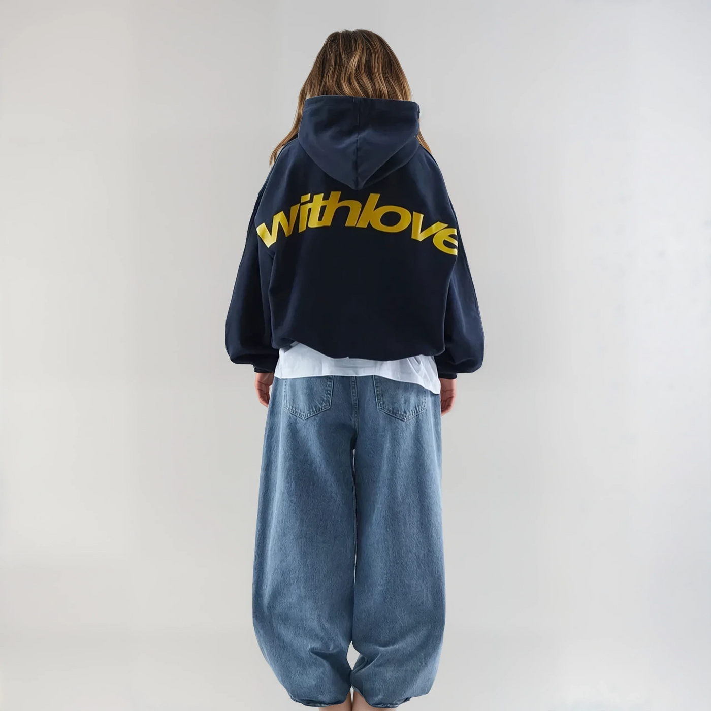 Klassischer Hoodie mit Print – Weiche Baumwollmischung – Lässig & Bequem