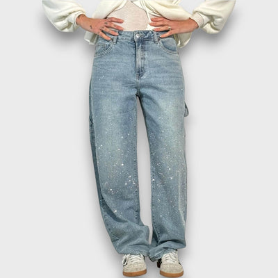 Nolene – Jeans mit Funkel-Finish und urbanem Charakter