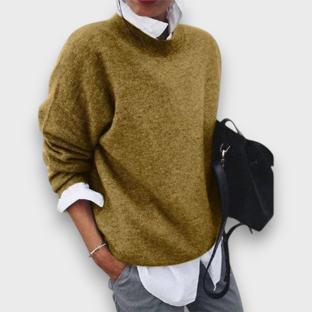 Celiane – Klassischer Rundhals-Pullover