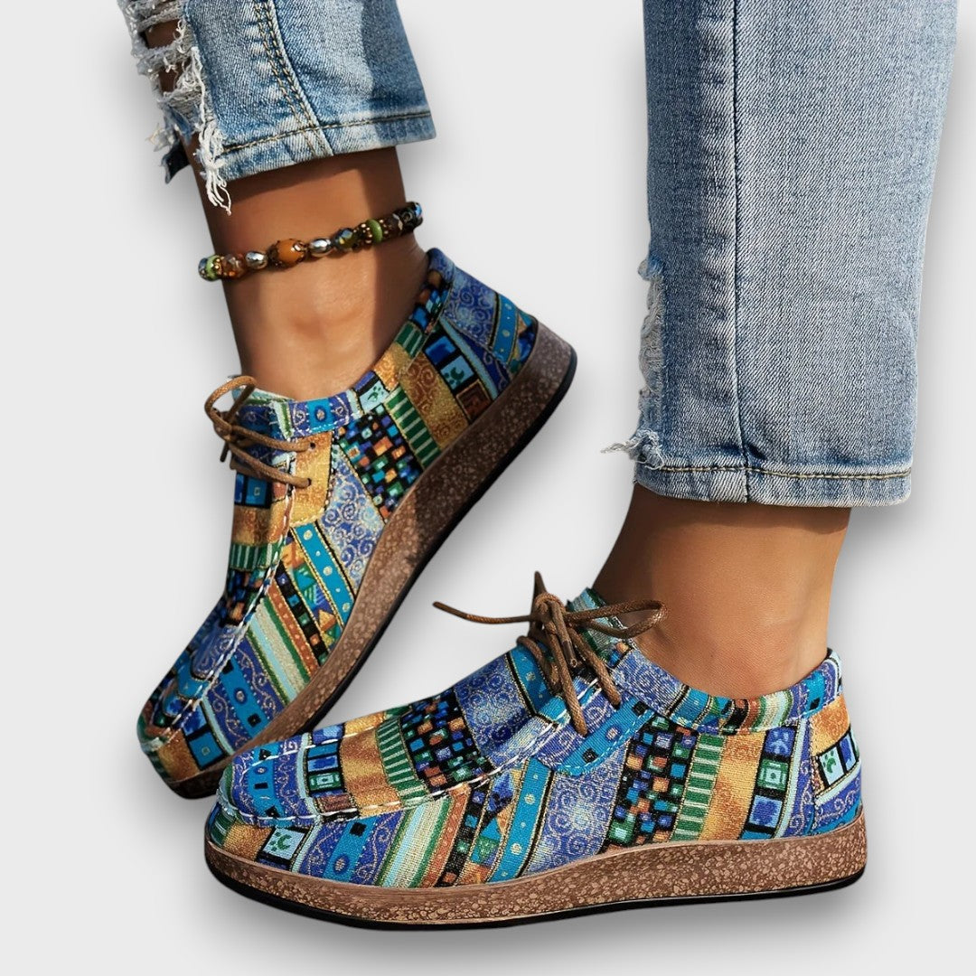Fioren – Gemusterte Freizeitschuhe