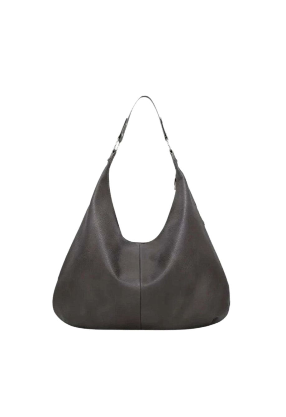 AMALFI CHARM GRIGIO - Leather Bag
