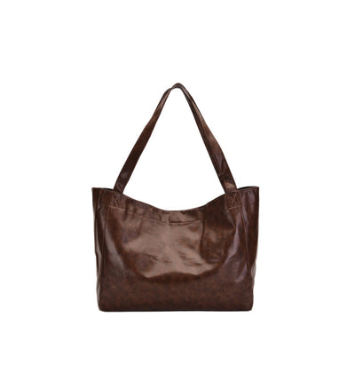 Aurelia – Hellbraune Vintage-Leder-Tasche