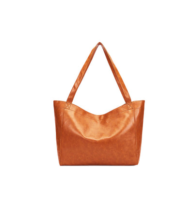 Aurelia – Classic Nero Vintage Leather Tote