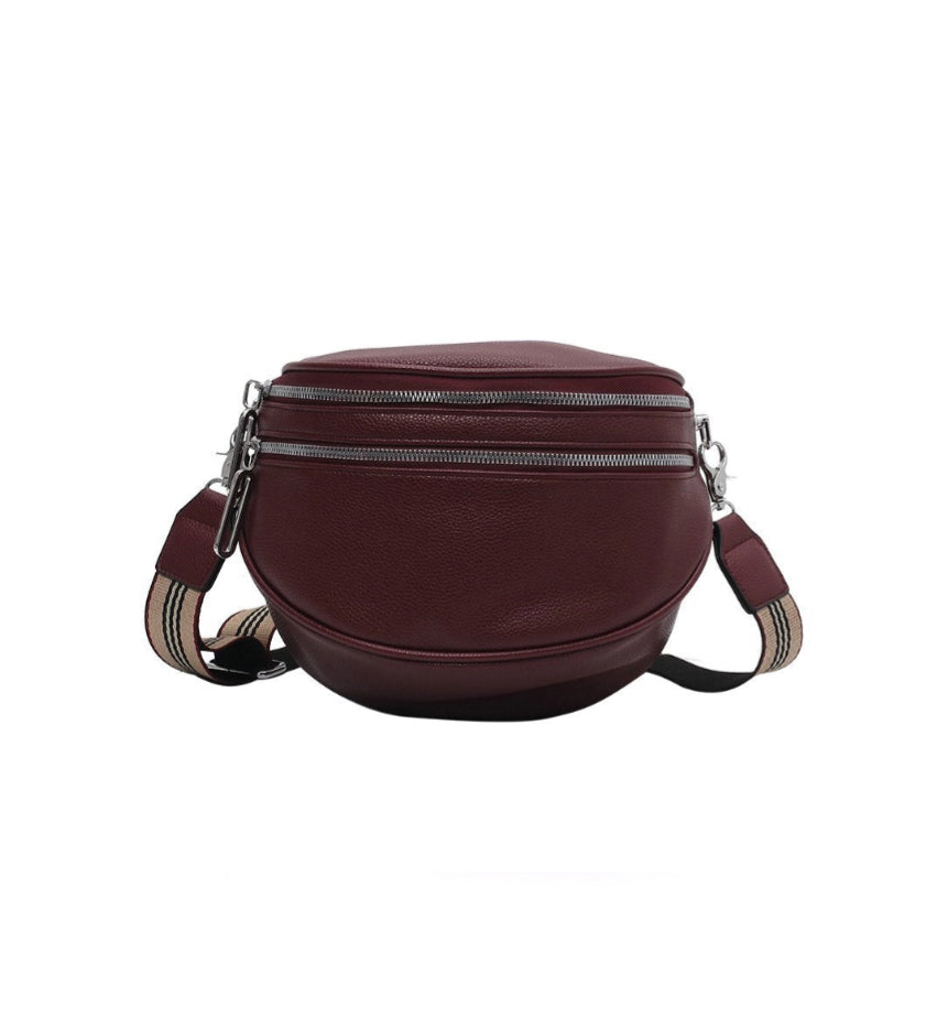 HOMBRA - Bordeaux Shoulder Bag