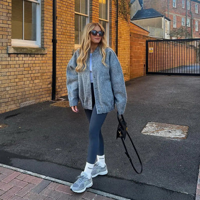 Mazie - modische damen jacke in ubergröße