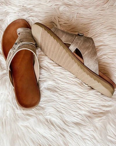 Lovita – Lässige Leder-Sandalen