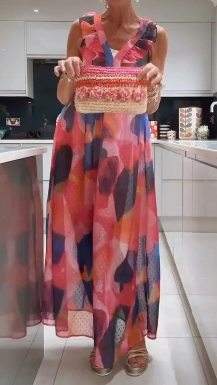 Thelia – Lebendiges Maxikleid