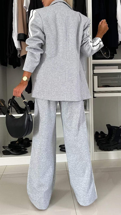 Zweiteiliger Jogginganzug mit Blazer | Lässig und Modern | Bequeme Passform