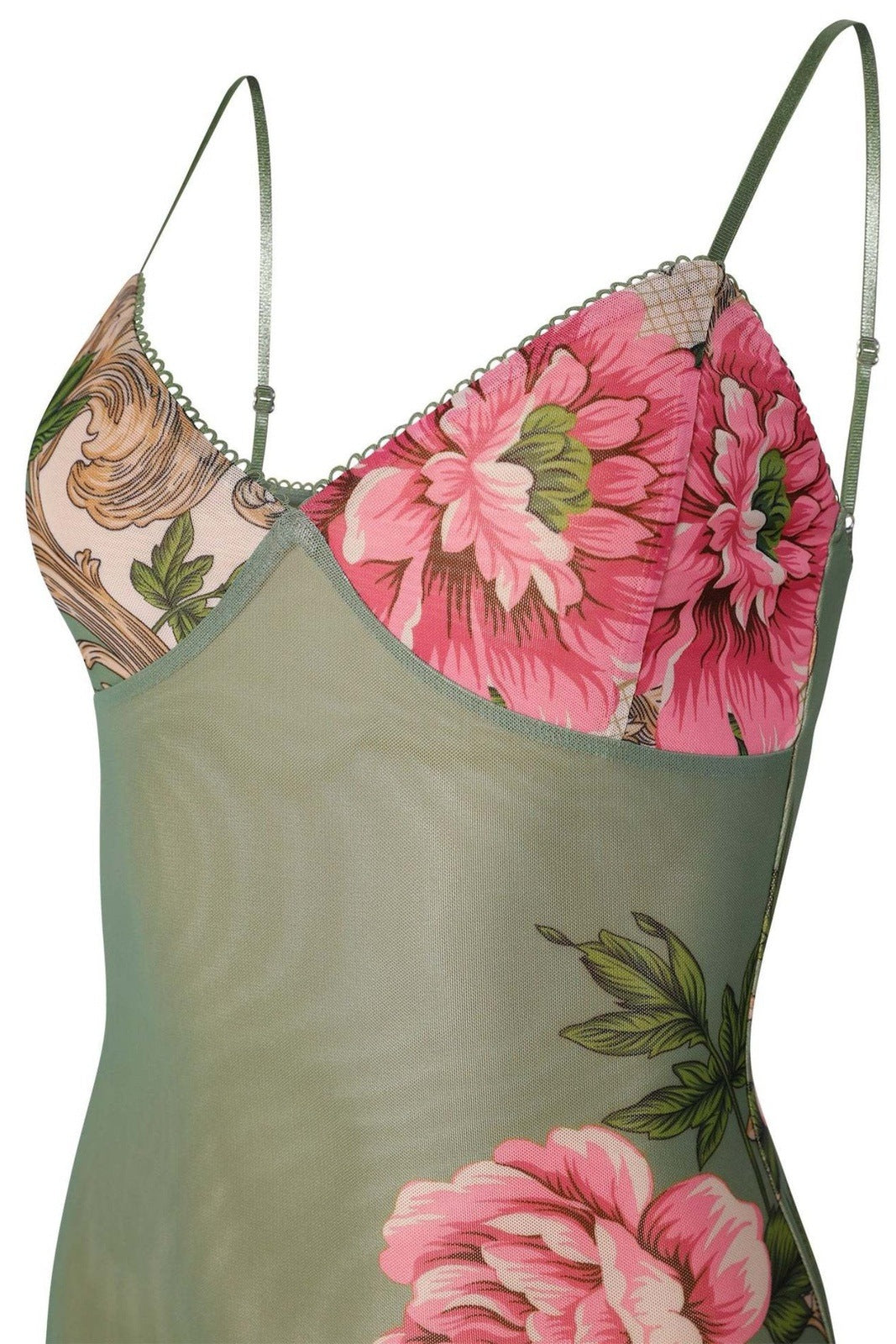 Avelena | Figurbetontes Slip-Maxikleid