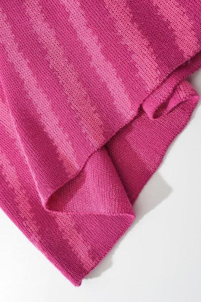 Avelena | Maxi-Strickkleid mit Rundhalsausschnitt