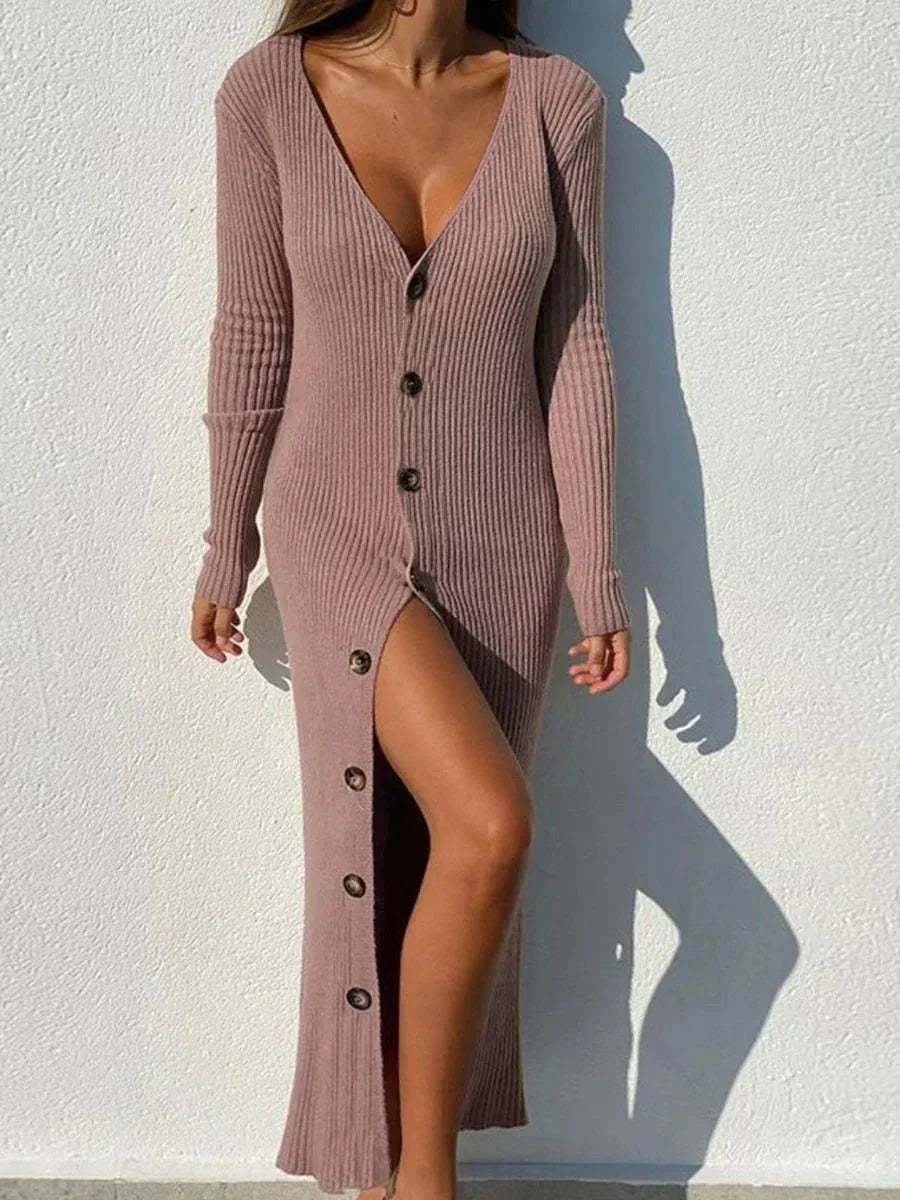 Avelena | Langes Bequemes Kleid