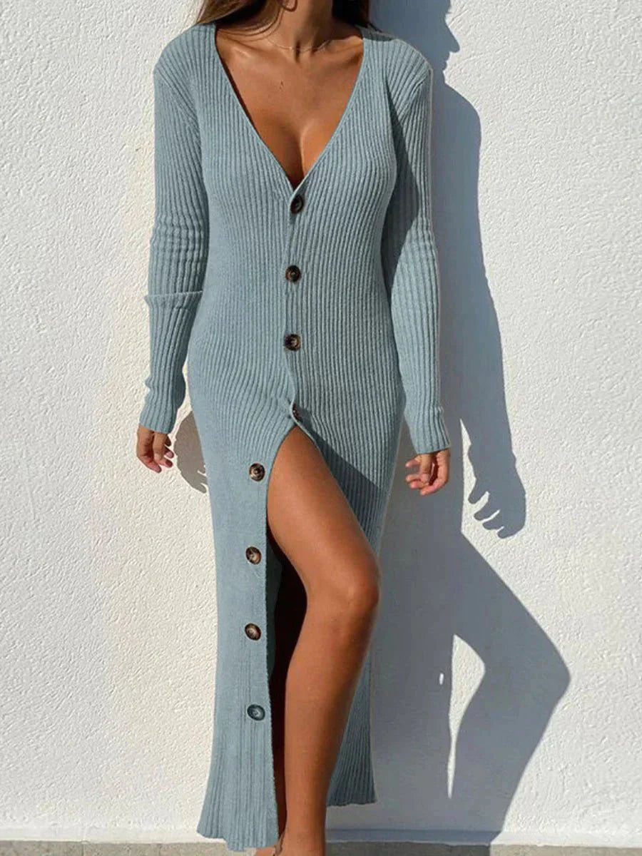Avelena | Langes Bequemes Kleid