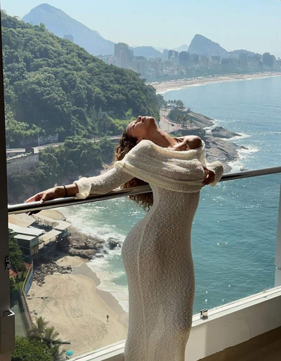 Athena | Langarm Abendkleid | Maxi