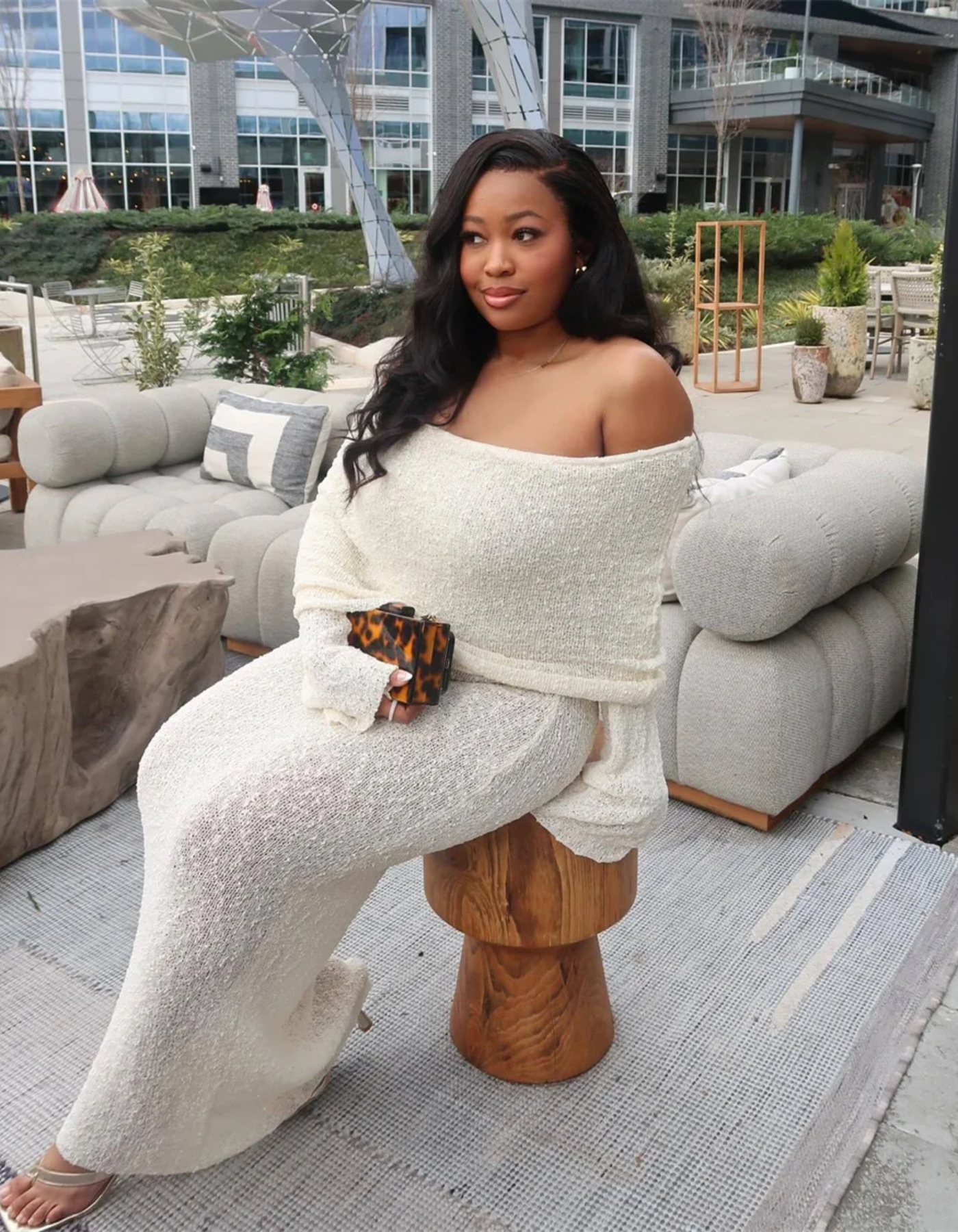 Athena | Langarm Abendkleid | Maxi