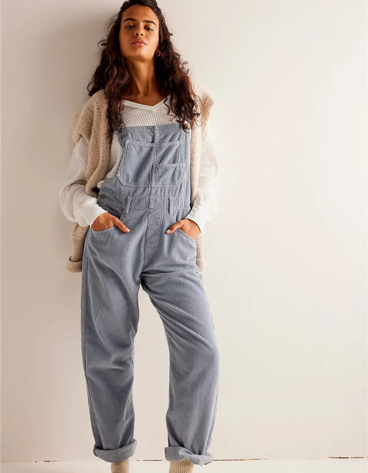 Morgana | Schwarz Latzhose Damen | Lässig