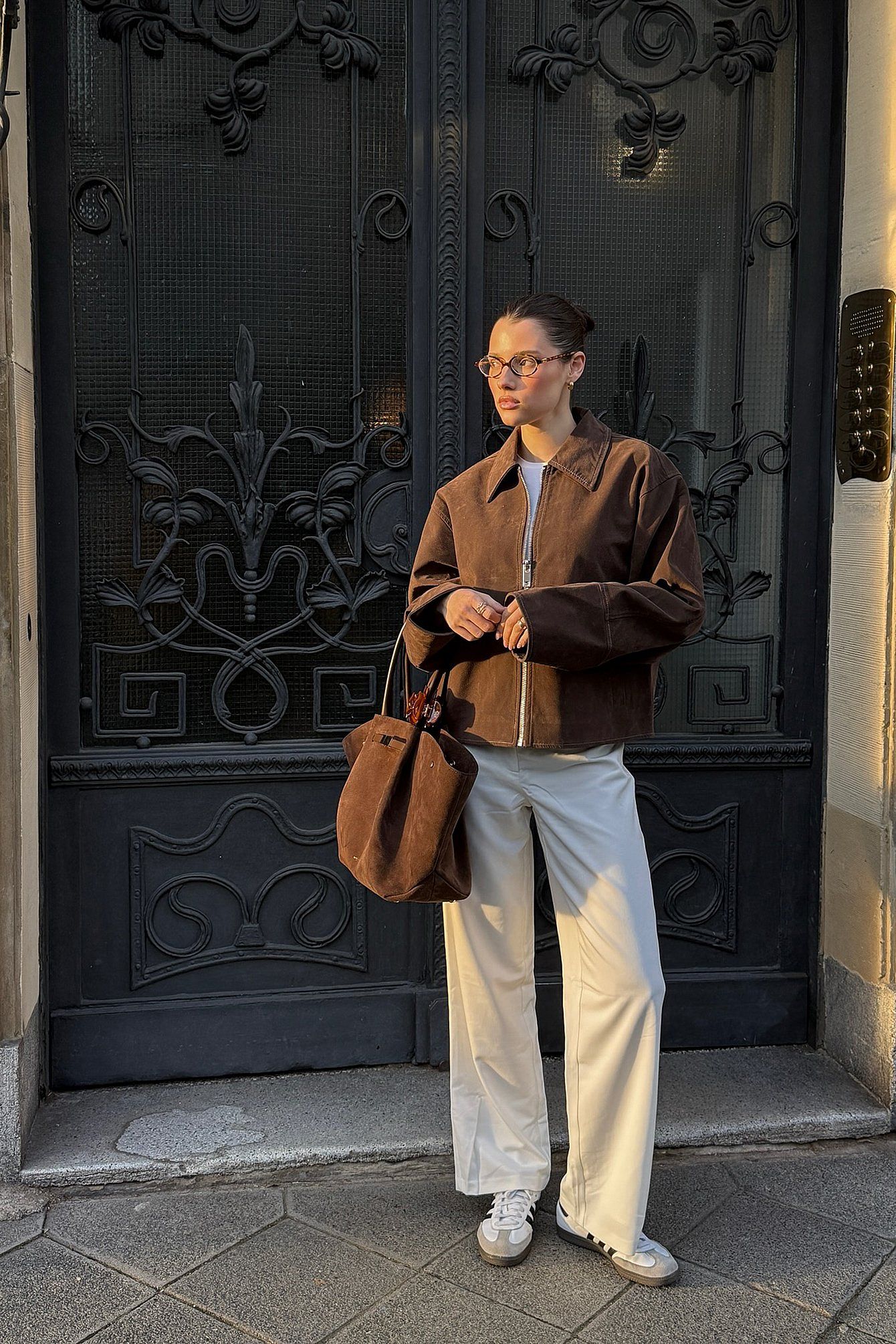 Valira – Kunstwildleder Zip-Jacke