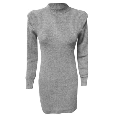 Avelena | Damen Elegantes Langarm Kleid