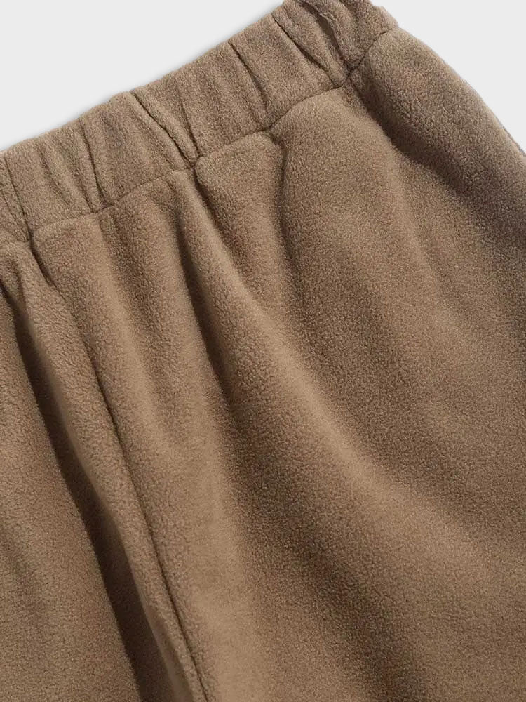 Avelena | Locker Sitzende Fleece-Hose Im Cargo-Stil