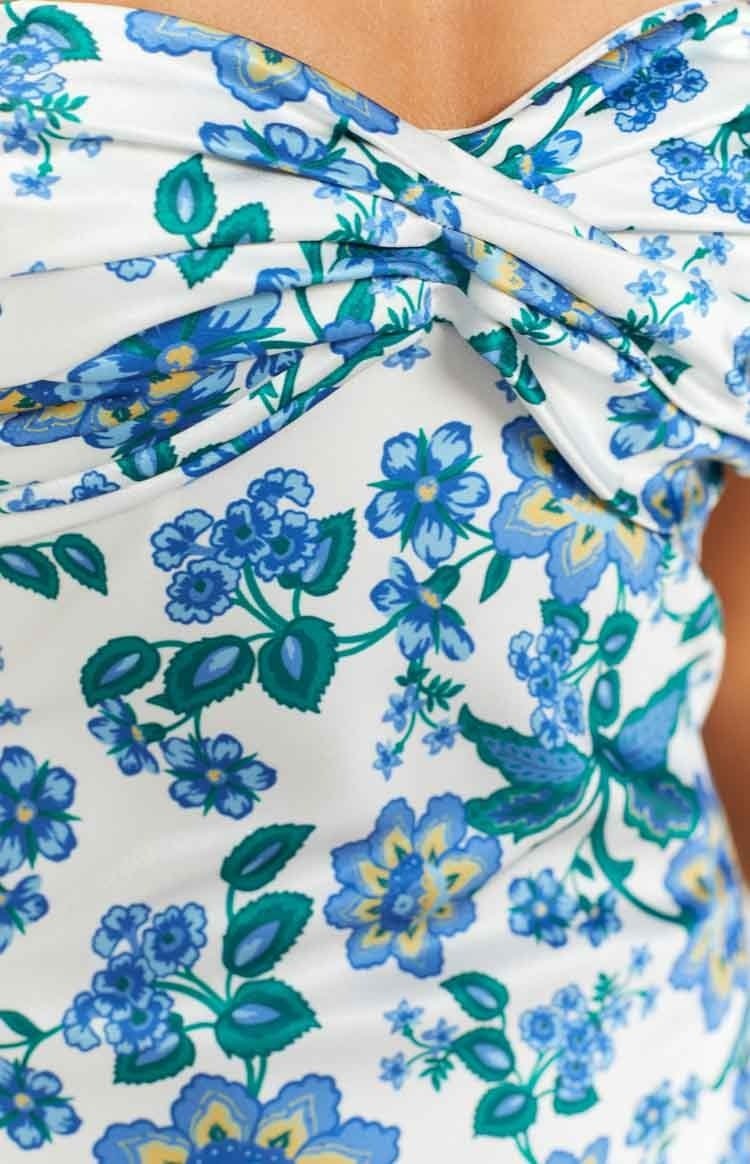 Avelena | Geknotetes Schlauch-Maxikleid