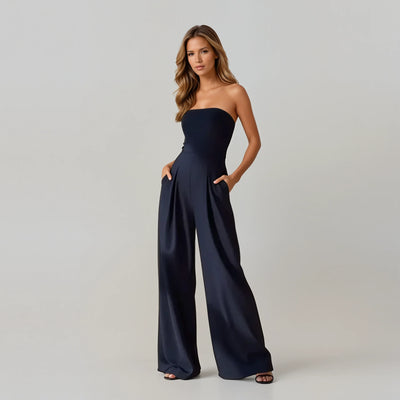 Malene™ | Trägerloser Jumpsuit