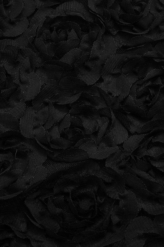Avelena | Strapless Rosette Mini Dress