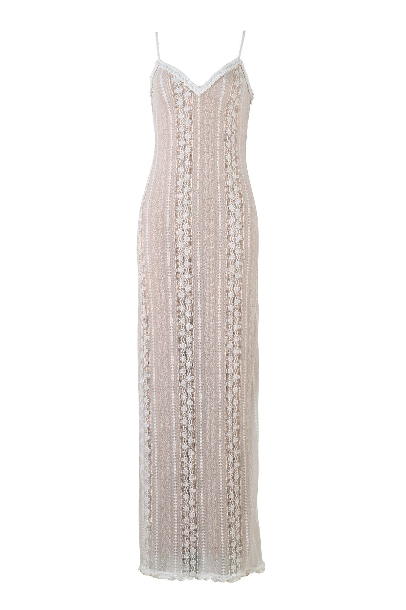 Avelena | V-Neck Lace Set