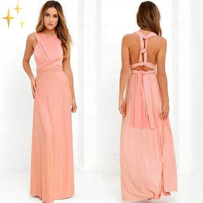 Jacqui – Stilvolles Multiway-Maxikleid