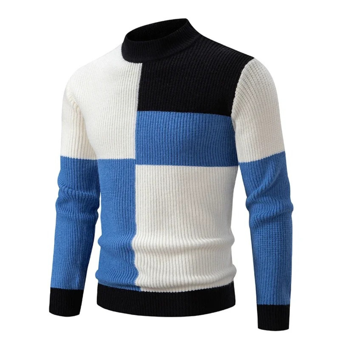 Colorblock-Pullover | Weiche Strickqualität | Modischer Look